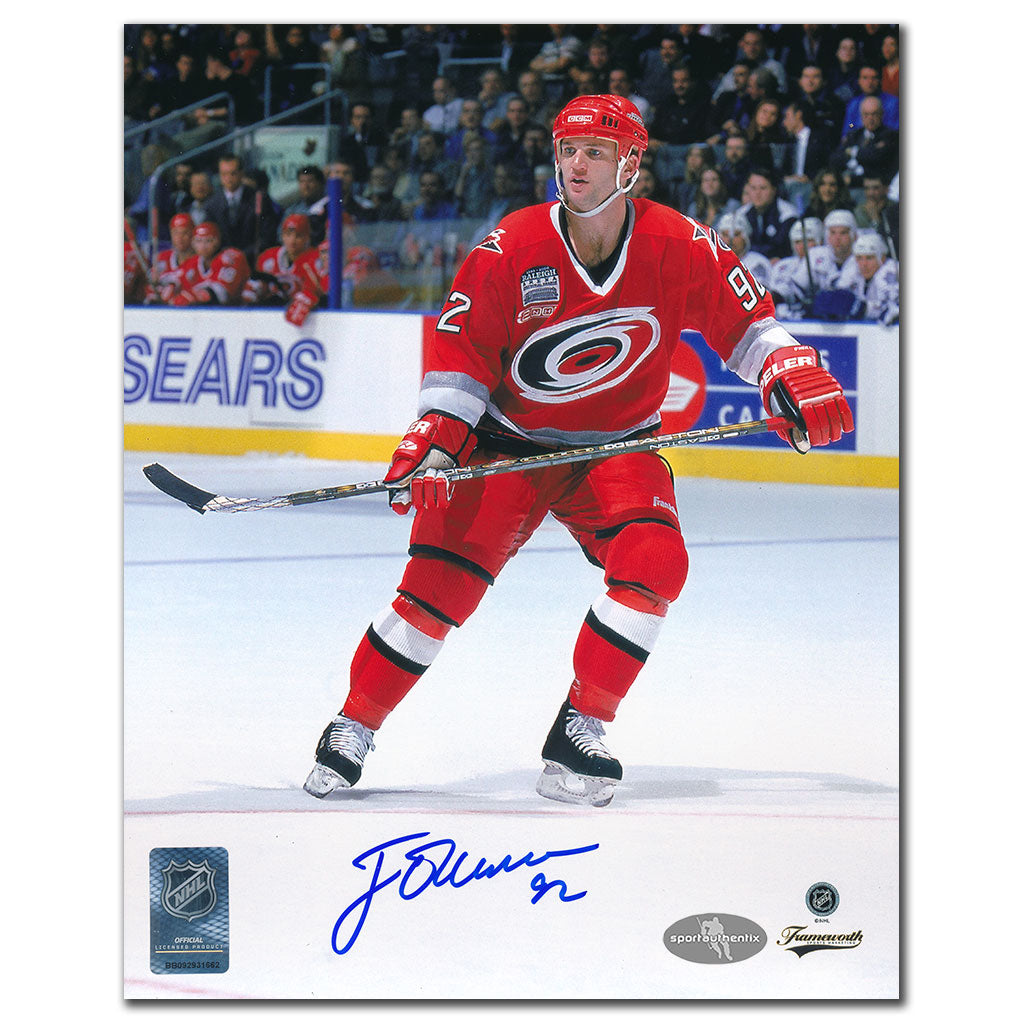 Jeff O'Neill Autographed Carolina Hurricanes 8x10 Photo