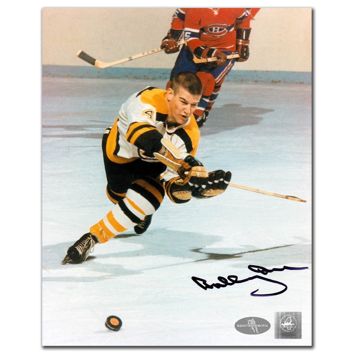 Bobby Orr Boston Bruins Autographed 8x10 GNR COA - Sport Authentix Inc