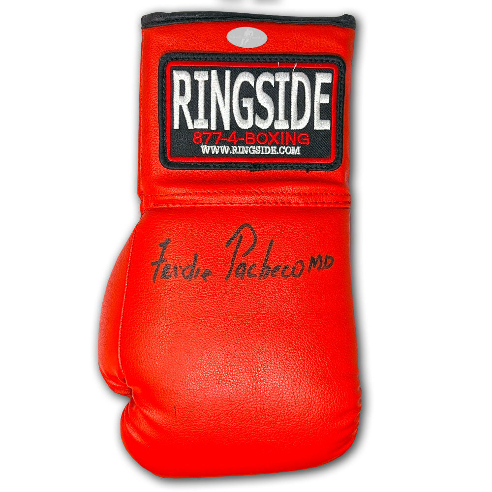 Ferdie Pacheco MD Autographed Ringside Boxing Glove