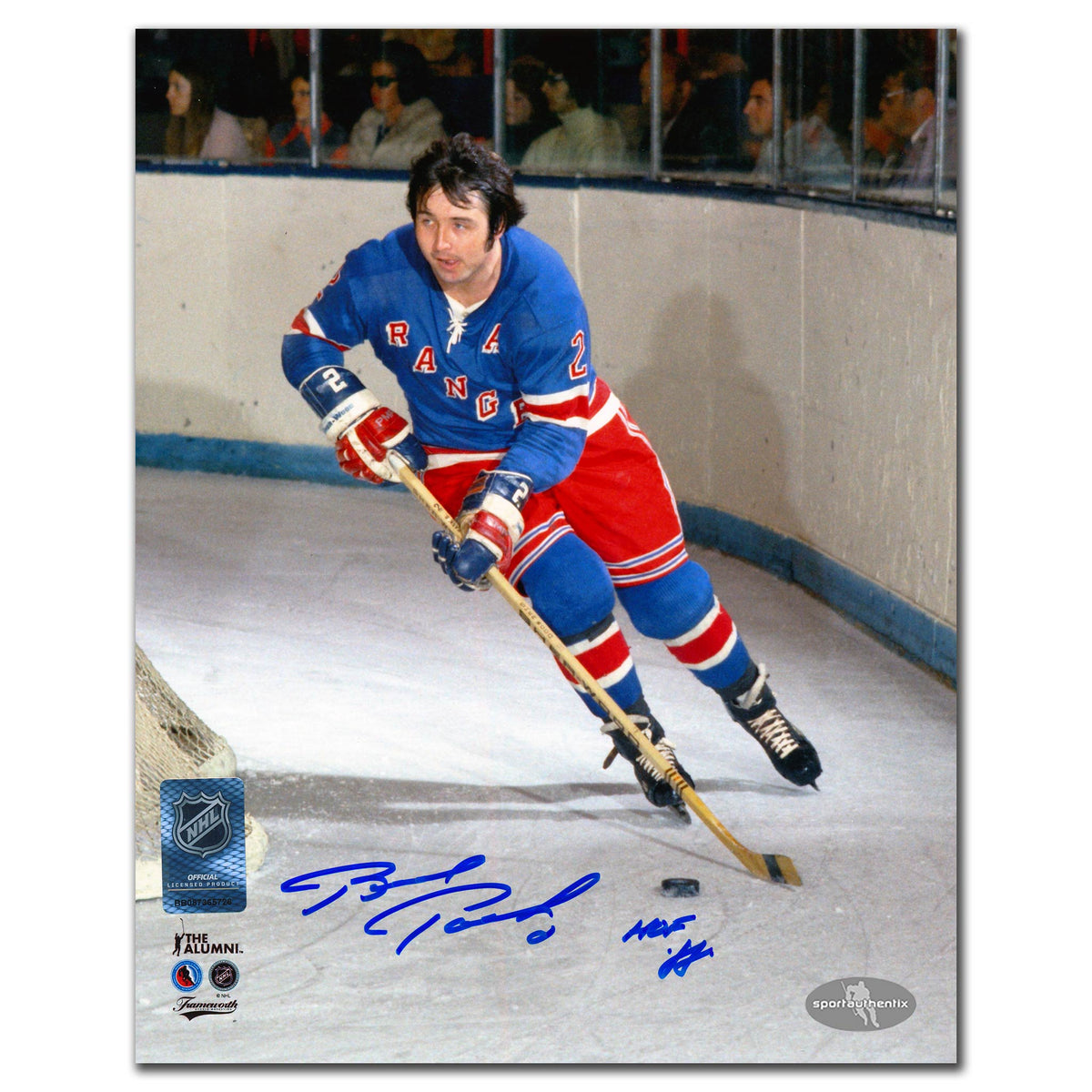 Brad Park New York Rangers HOF Autographed 8x10 - Sport Authentix Inc
