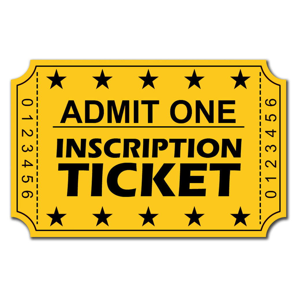 Brad Park Pre-Order Inscription Ticket - Sport Authentix Inc