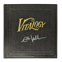 Eddie Vedder a signé Pearl Jam VITALOGY Album vinyle autographié LP BAS COA