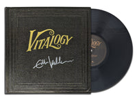 Eddie Vedder a signé Pearl Jam VITALOGY Album vinyle autographié LP BAS COA