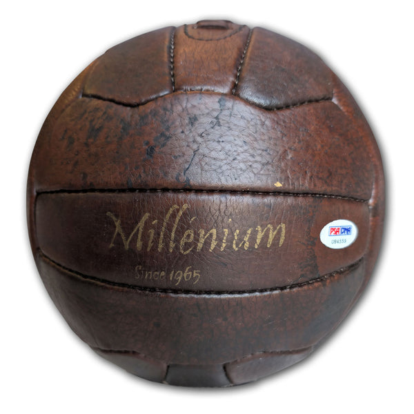Vintage Millennium soccer ball signed by Pele with PSA DNA authentication sticker U84559
