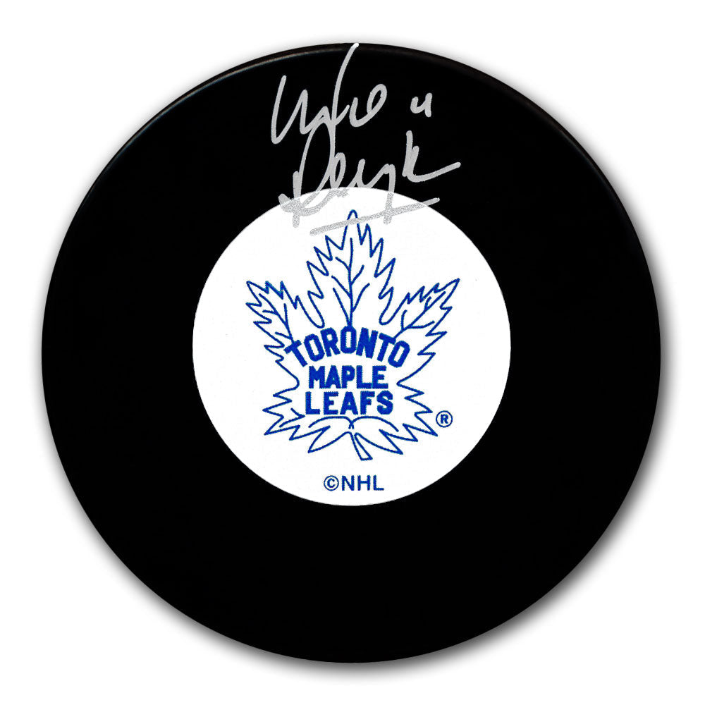 Mike Pelyk Toronto Maple Leafs Autographed Puck