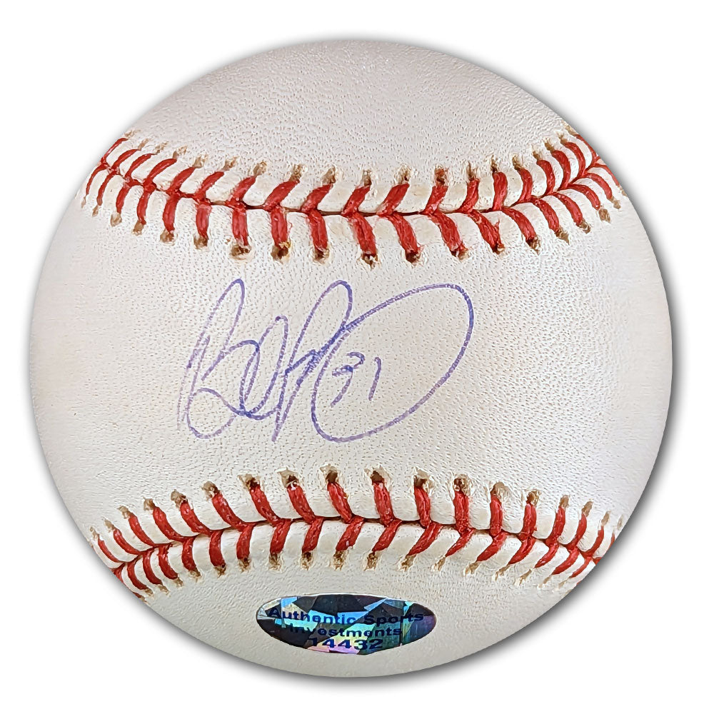 Brad Penny Autographed MLB Official Major League Baseball
