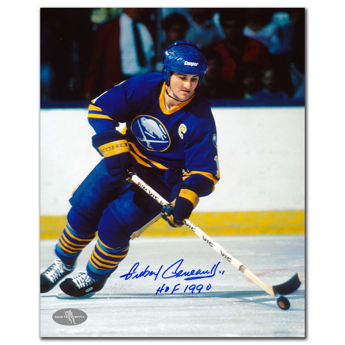 Gilbert Perreault Buffalo Sabres CAPTAIN Autographed 8x10 - Sport Authentix Inc
