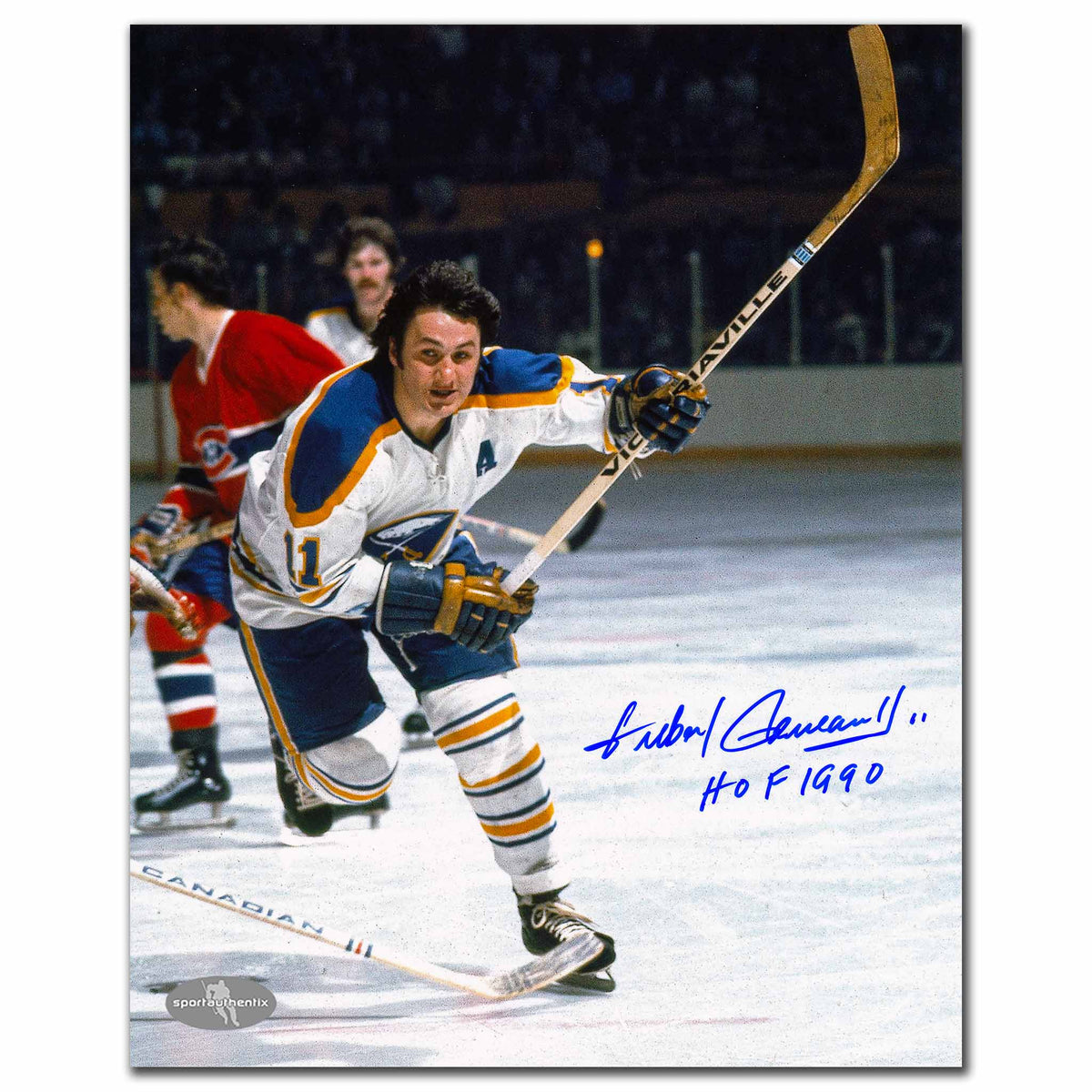 Gilbert Perreault Buffalo Sabres RUSH Autographed 8x10 - Sport Authentix Inc