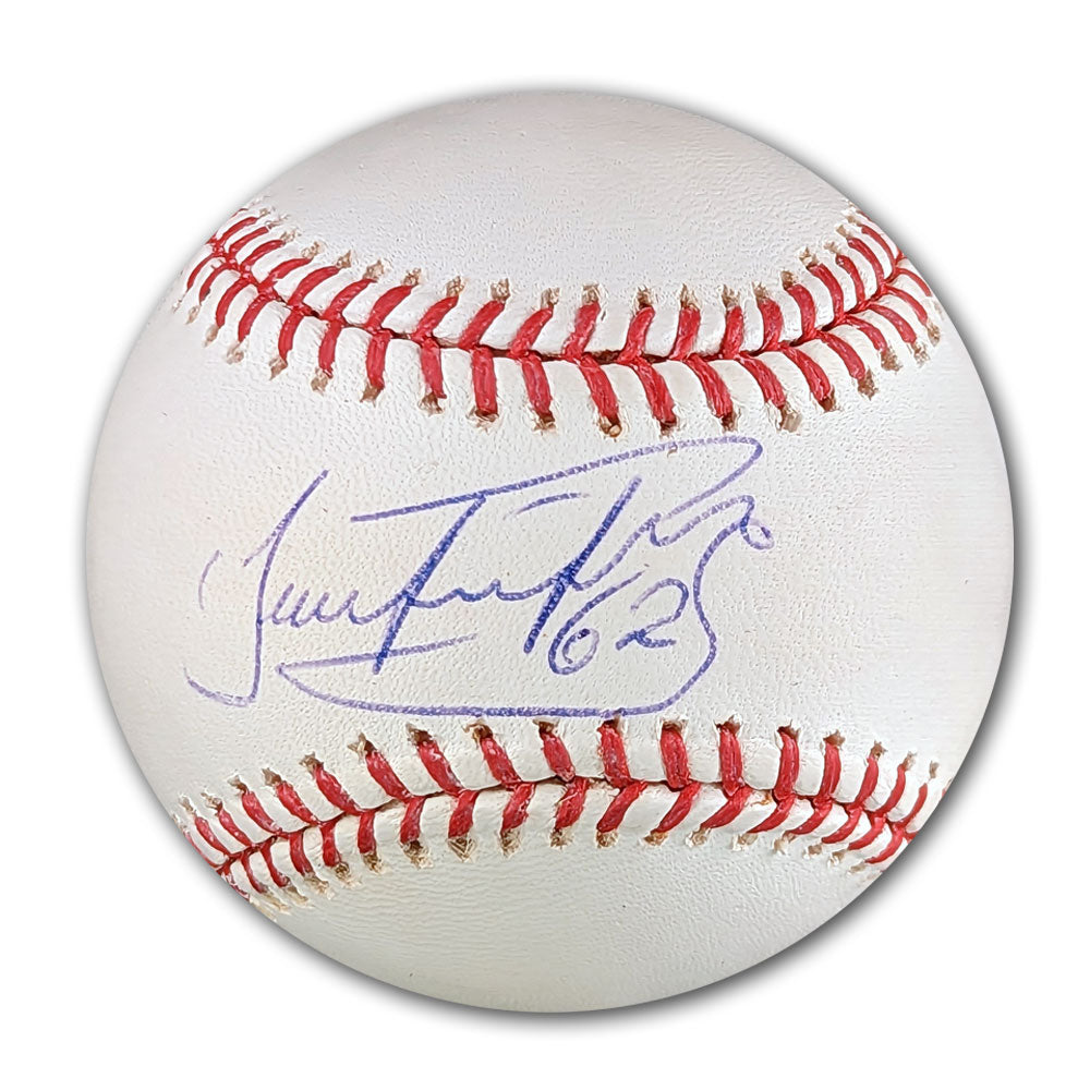Joel Peralta Autographed MLB Official Major League Baseball