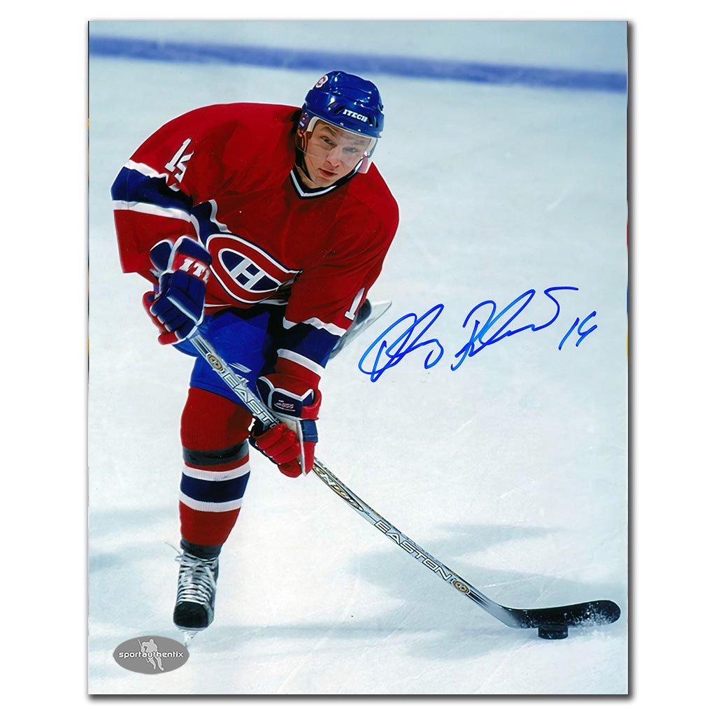 Oleg Petrov Montreal Canadiens Autographed 8x10