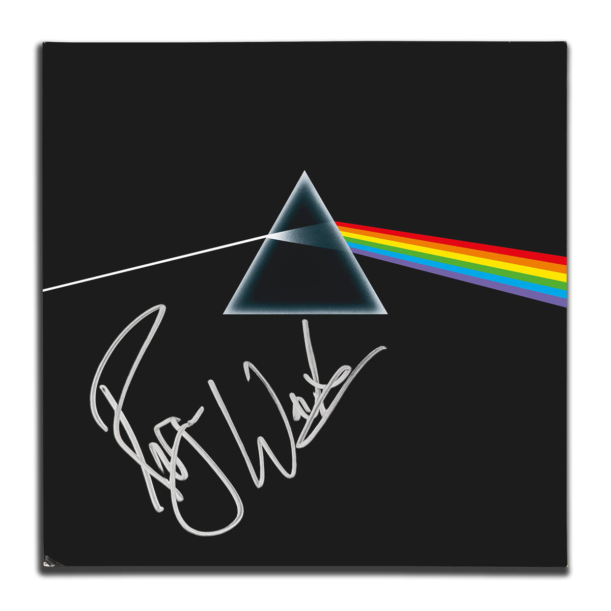Roger Waters a signé Pink Floyd THE DARK SIDE OF THE MOON Album vinyle autographié LP