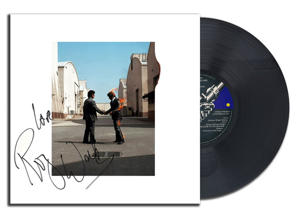 Roger Waters Signed Pink Floyd WISH YOU WERE HERE Autographed Vinyl Album LP JSA COA