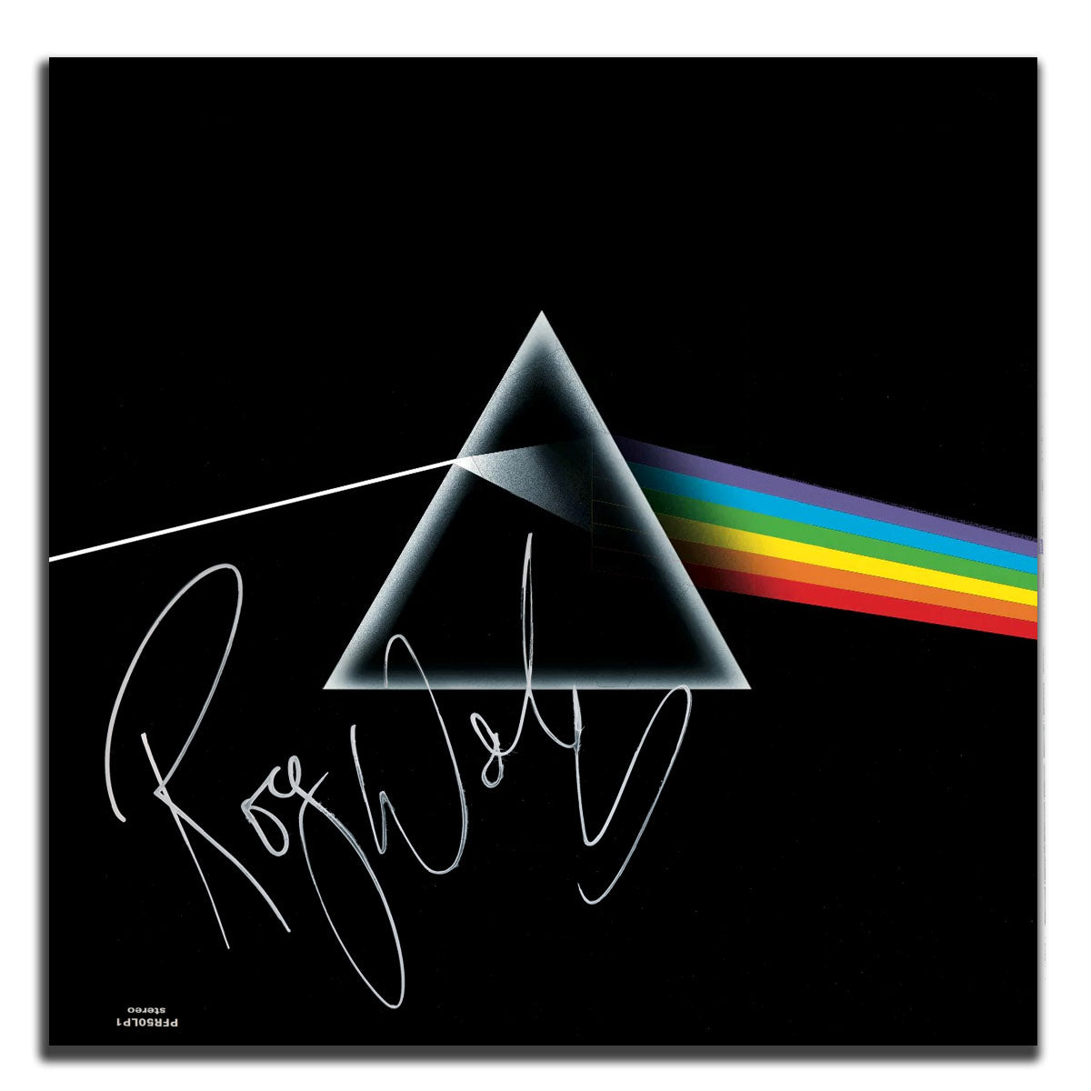 Roger Waters Signed Pink Floyd THE DARK SIDE OF THE MOON Autographed Vinyl Album LP JSA COA
