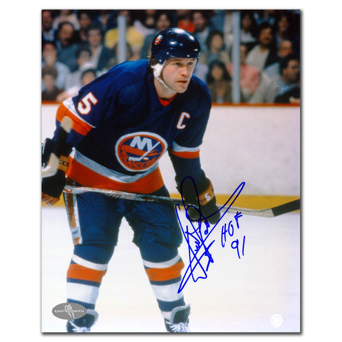 Denis Potvin New York Islanders Autographed 8x10 - Sport Authentix Inc