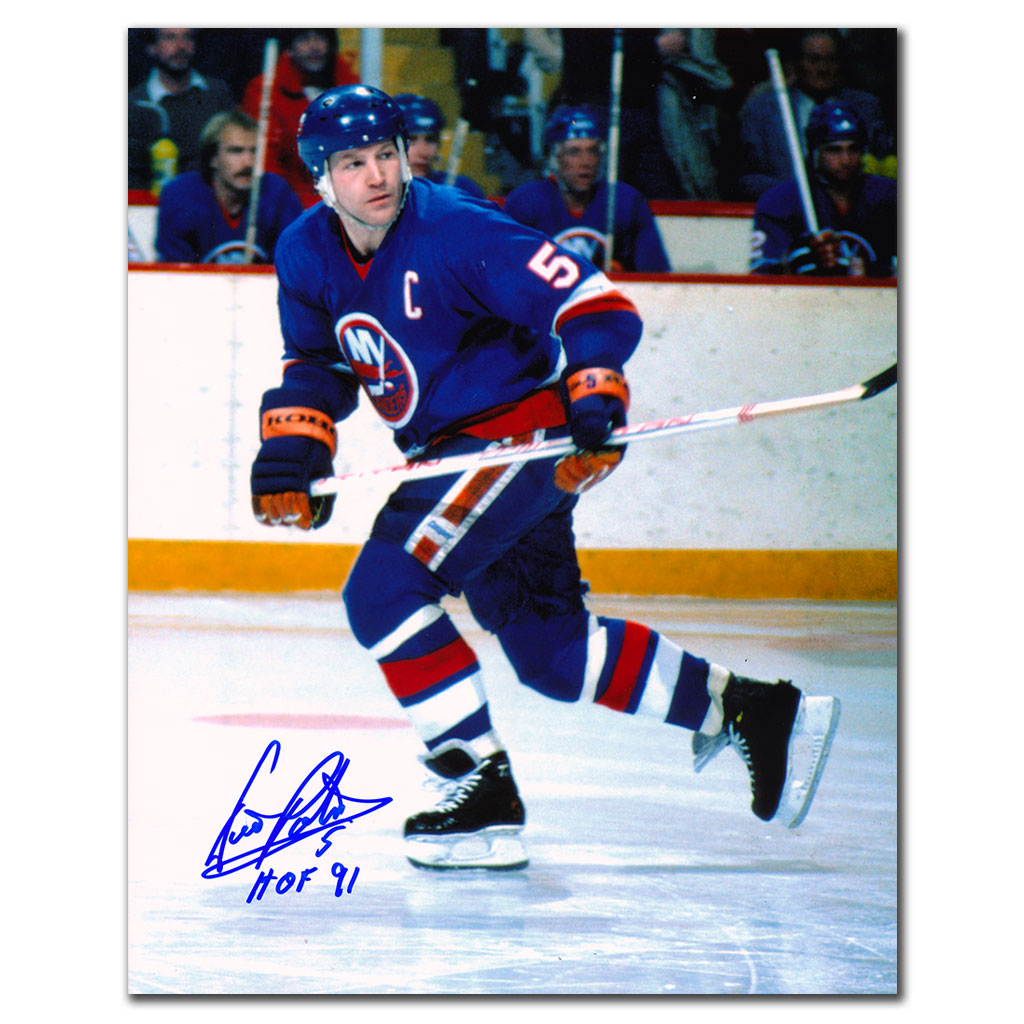 Denis Potvin New York Islanders RUSH Autographed 8x10