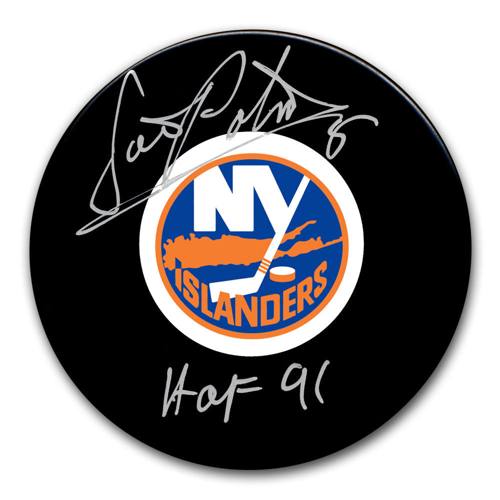Denis Potvin New York Islanders HOF Autographed Puck