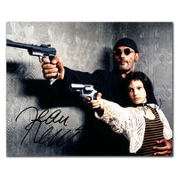 Jean Reno and Natalie Portman signed The Professional 11x14 photo with ACOA authentication