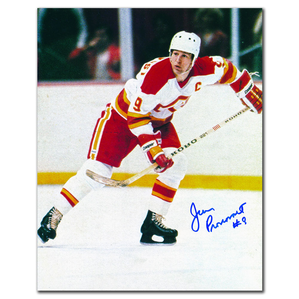 Jean Pronovost Atlanta Flames CAPTAIN Autographed 8x10 - Sport Authentix Inc