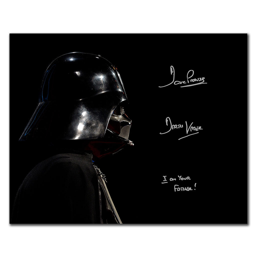 David Prowse Darth Vader STAR WARS I Am Your Father Signed 16x20 Photo JSA COA - Sport Authentix Inc
