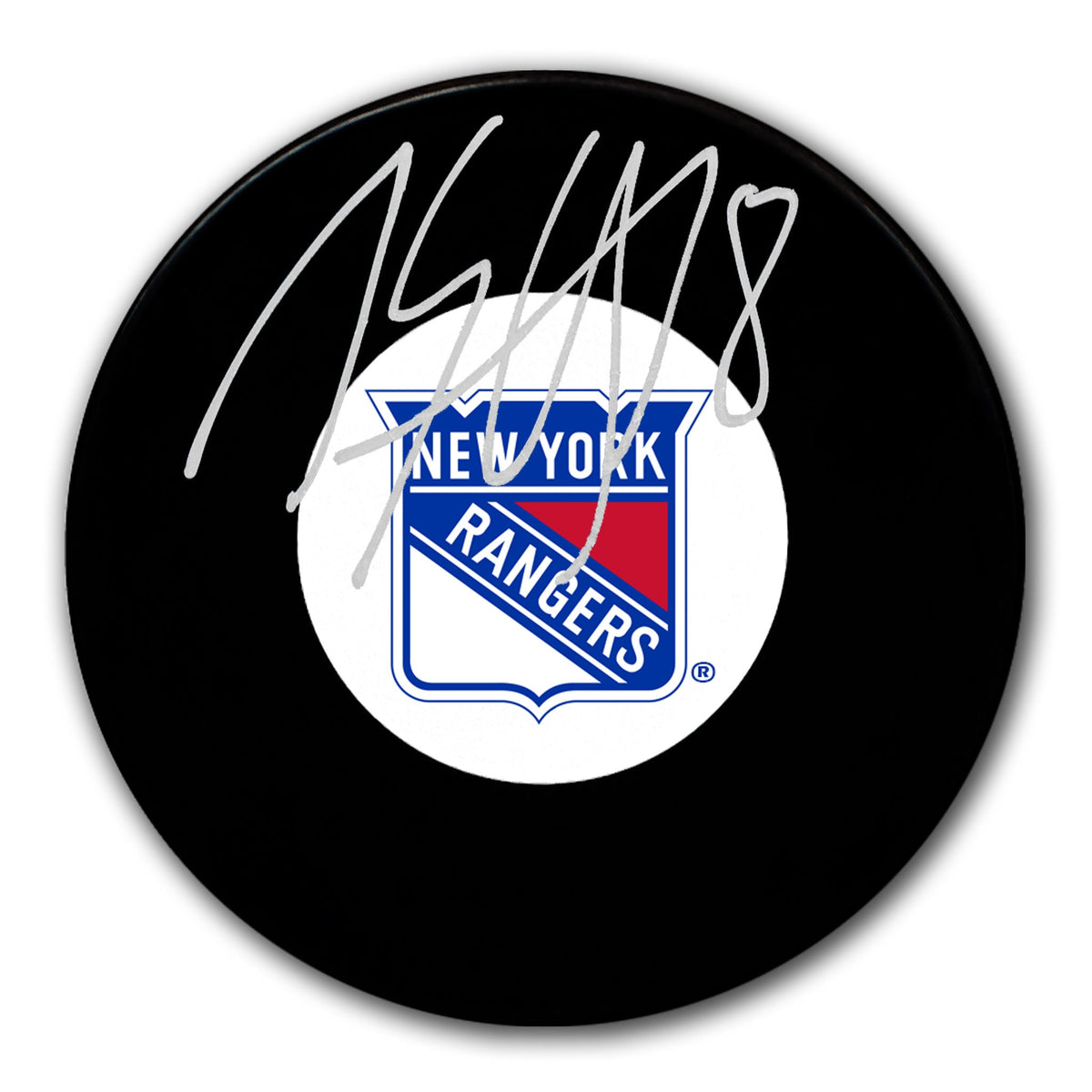 Brandon Prust New York Rangers Autographed Puck - Sport Authentix Inc