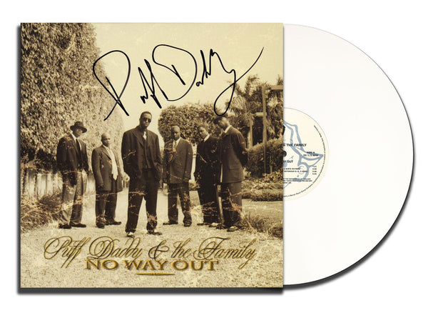 Puff Daddy DIDDY Signé NO WAY OUT Album Vinyle Autographié LP