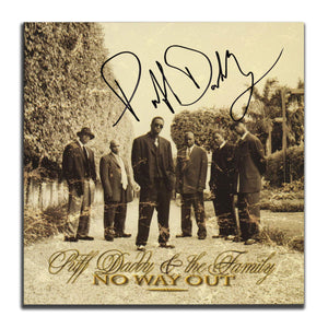 Puff Daddy DIDDY Signed NO WAY OUT Autographed Vinyl Album LP