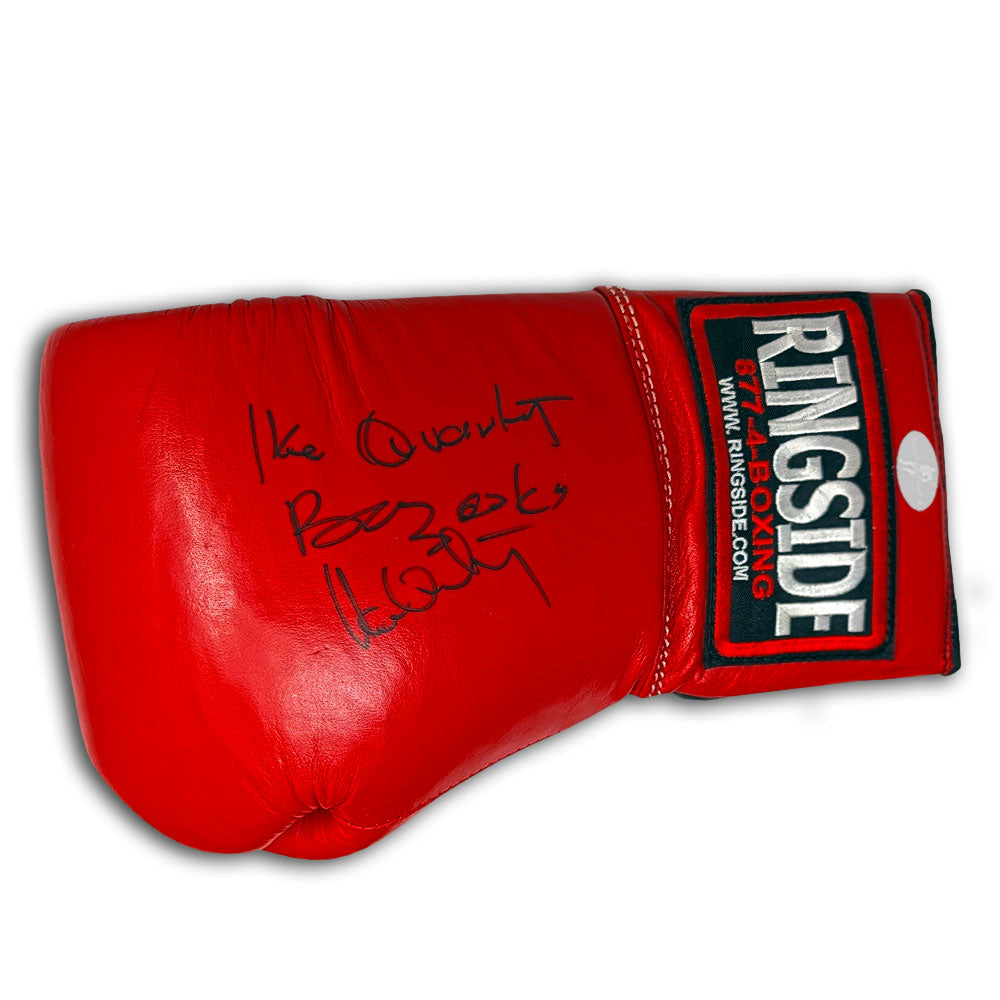Ike Quartey Bazooka Autographed Ringside Boxing Glove