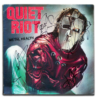 Quiet Riot Band Signed METAL HEALTH Autographed Vinyl Album LP