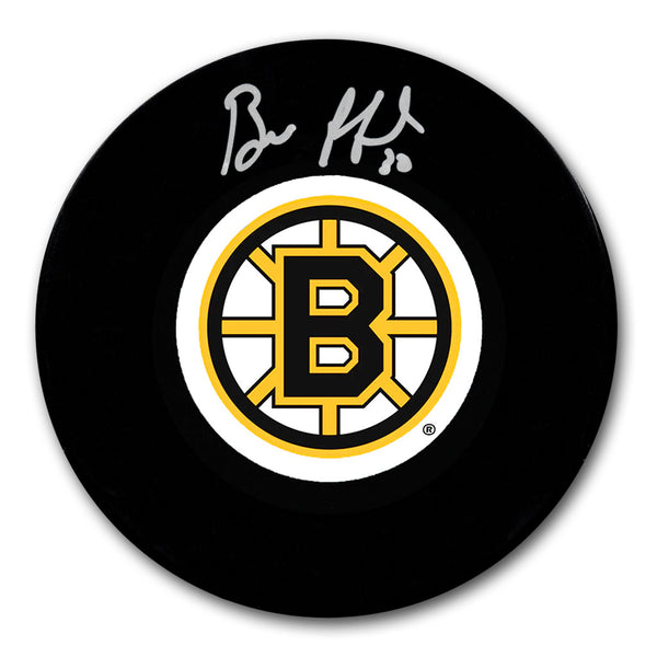 Bill Ranford autographed Boston Bruins hockey puck