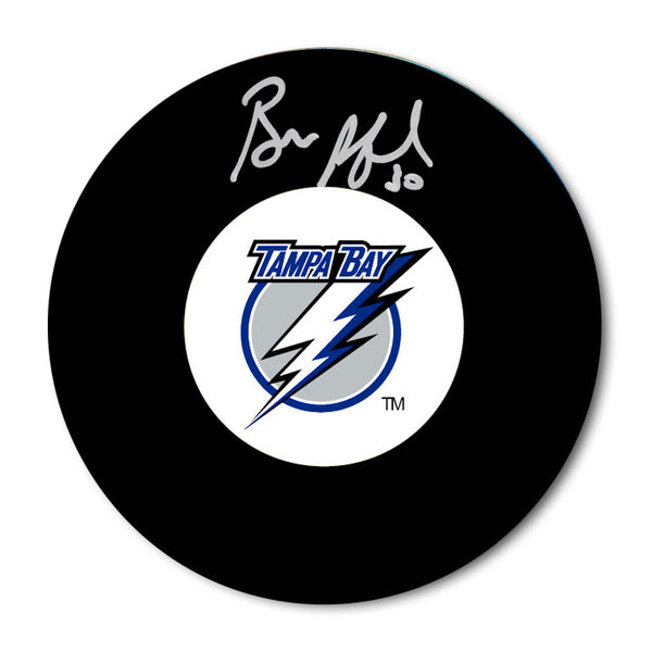Bill Ranford autographed Tampa Bay Lightning hockey puck