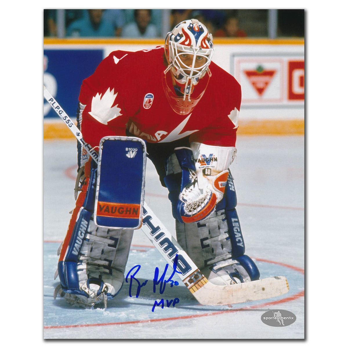 Bill Ranford Team Canada Autographed 8x10 - Sport Authentix Inc
