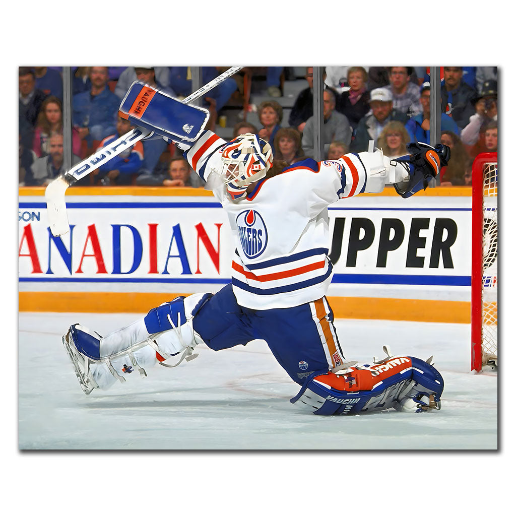 Bill Ranford Pre-Order Edmonton Oilers Autographed 8x10 (4) - Sport Authentix Inc