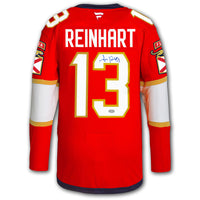 Sam Reinhart Florida Panthers Fanatics Premium Autographed Jersey