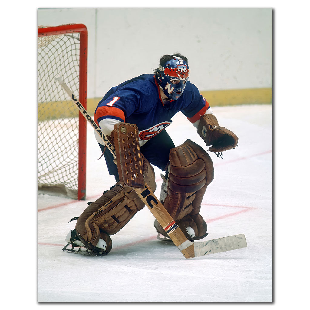 Chico Resch Autographed New York Islanders 8x10 Photo · Pre-Order #8