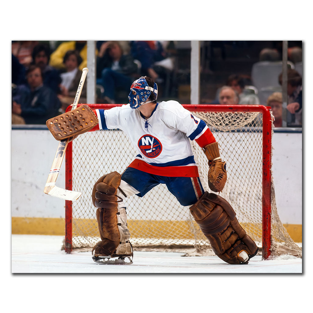 Chico Resch Autographed New York Islanders 8x10 Photo · Pre-Order #9