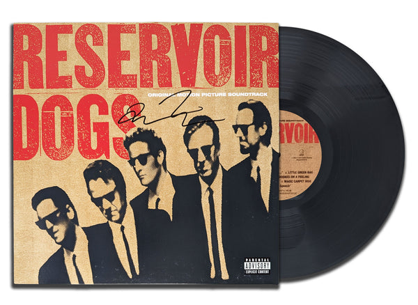 Quentin Tarantino Signé RESERVOIR DOGS BANDE-SON ORIGINALE Album Vinyle Autographié LP