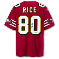 Jerry Rice San Francisco 49ers Wilson Pro Maillot dédicacé