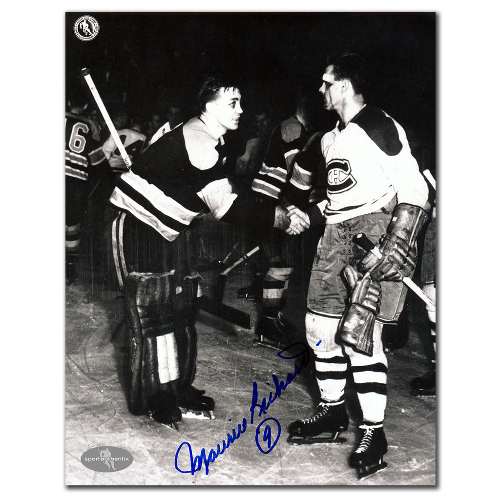 Maurice Richard Montreal Canadiens Autographed 8x10 Photo