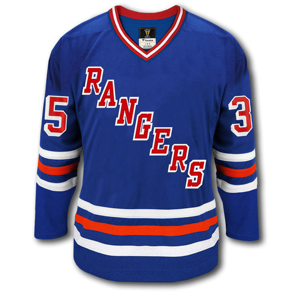 Mike Richter New York Rangers Fanatics Vintage Autographed Jersey