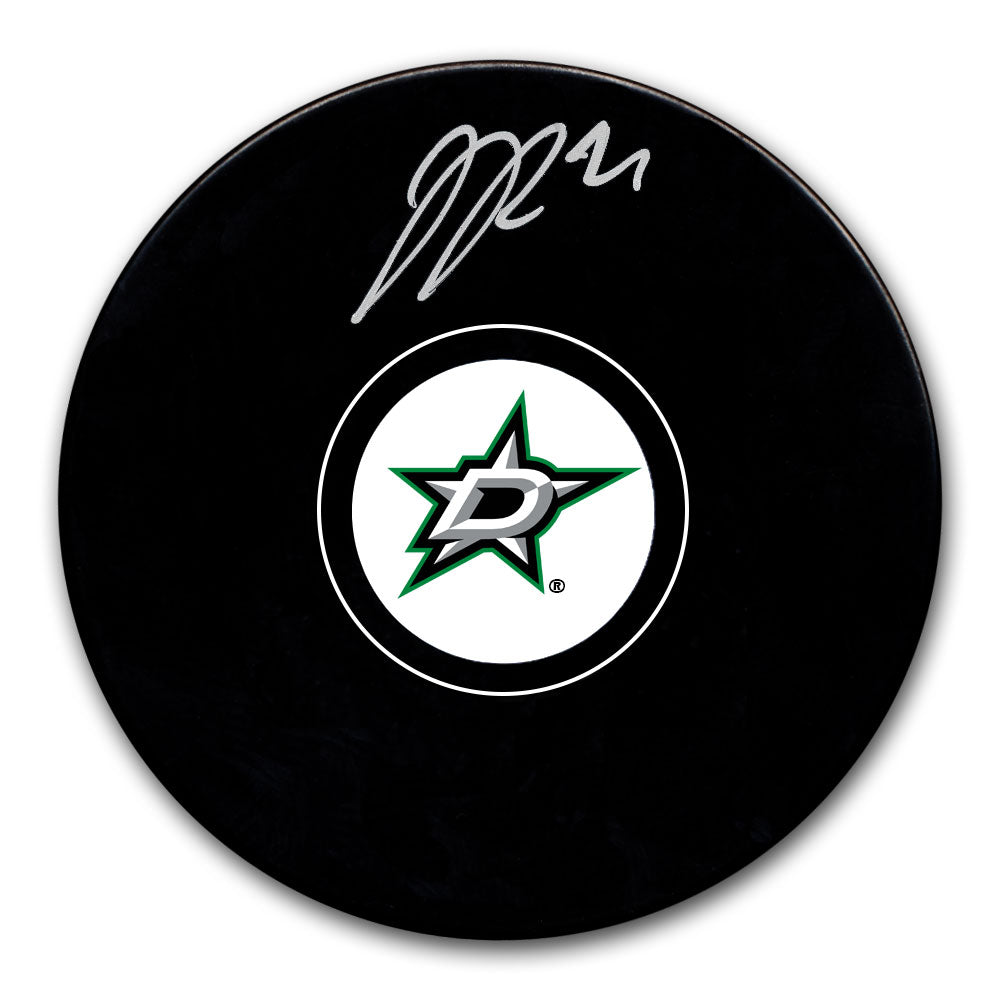 Jason Robertson Autographed Dallas Stars Hockey Puck