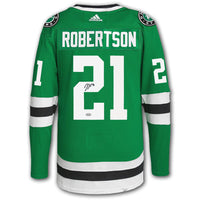 Jason Robertson Dallas Stars Adidas Pro Autographed Jersey