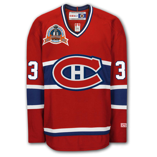 Patrick Roy Autographed Montreal Canadiens CCM 1993 Stanley Cup Jersey
