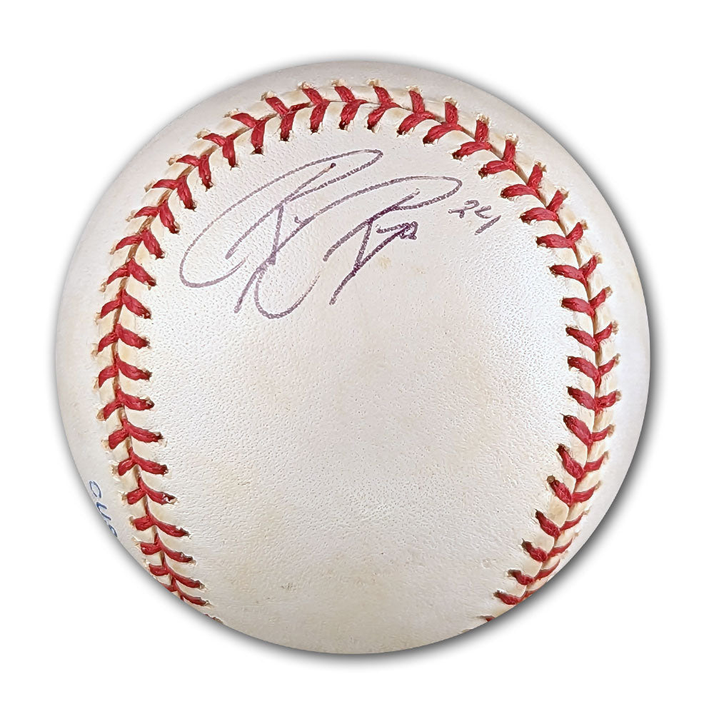 Ryan Rupe Autographed MLB Official Major League Baseball