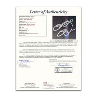 JSA Letter of Authenticity for Ozzy Osbourne signed Black Sabbath Paranoid vinyl record certification number ZZ23464