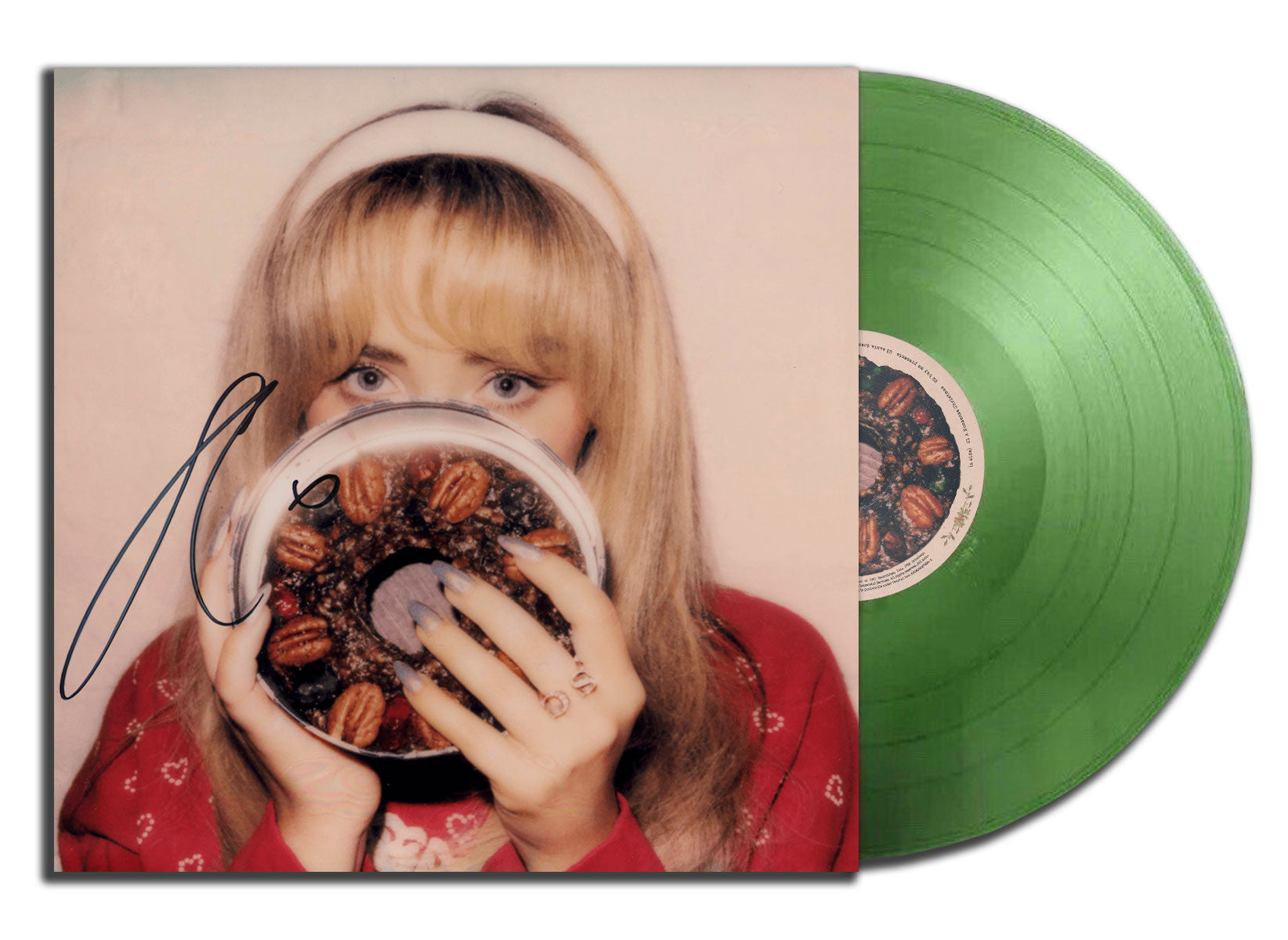 みきてぃー Sabrina Carpenter Vinyl セット Sabrina Carpenter Signed FRUITCAKE Green Vinyl LP – Limited