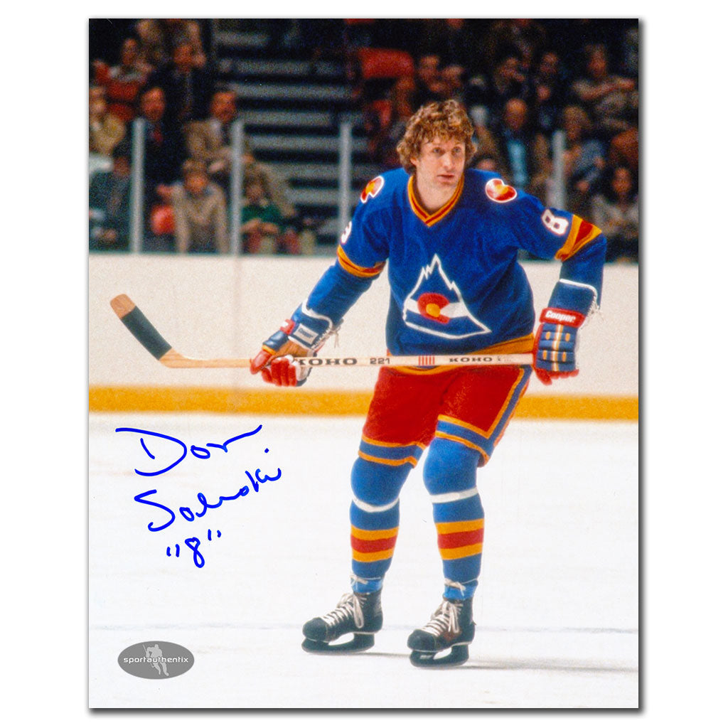 Don Saleski Colorado Rockies dédicacé 8x10