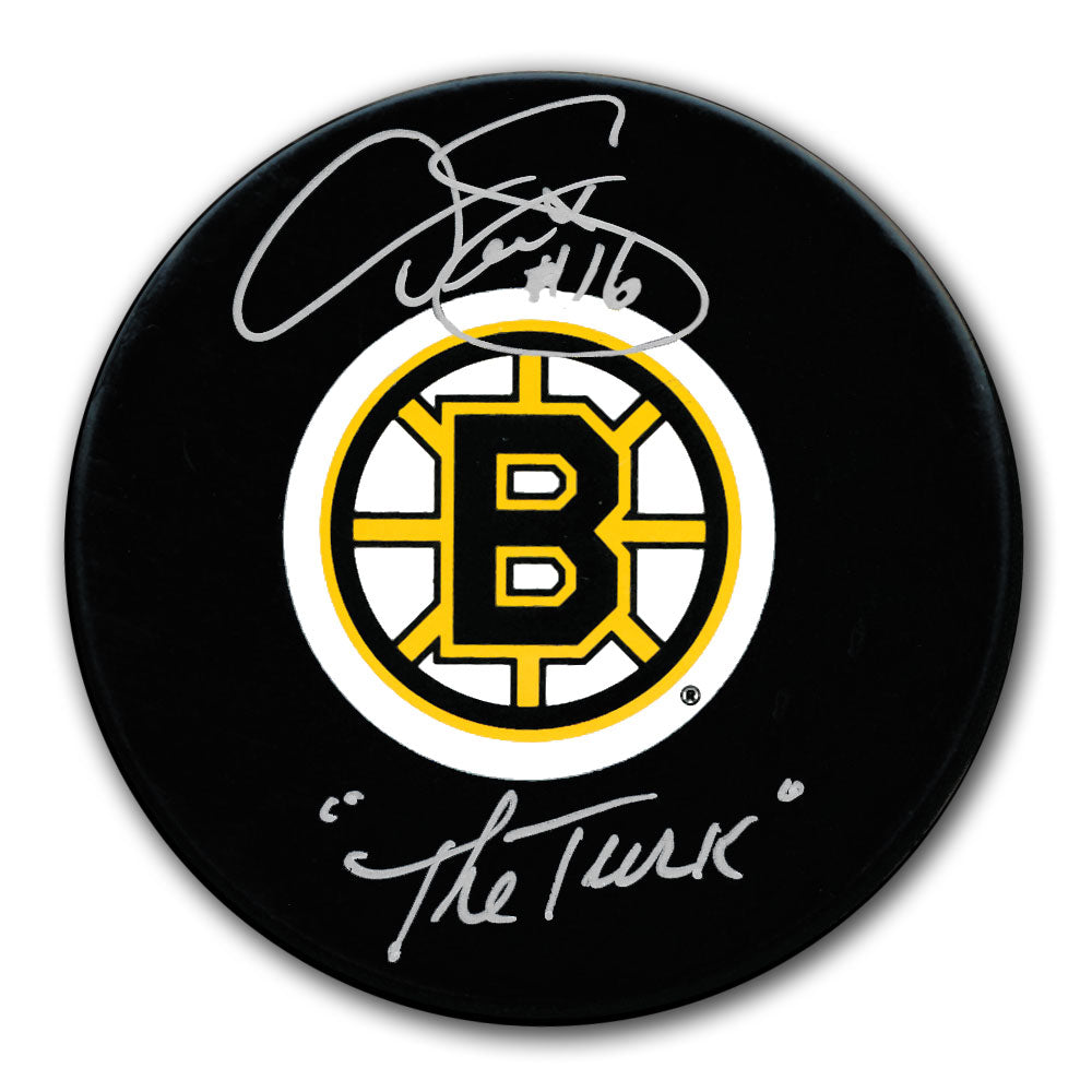 Derek Sanderson Boston Bruins The Turk Autographed Puck