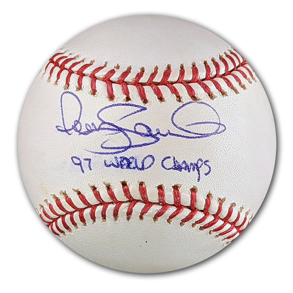 Tony Saunders Autographed MLB Official Major League Baseball