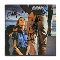 Scorpions Band Signé ANIMAL MAGNETISM Album vinyle autographié LP