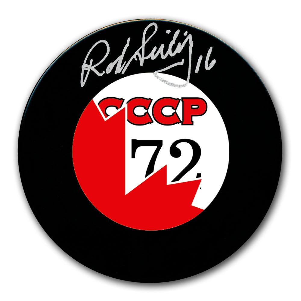 Rod Seiling Team Canada 1972 Summit Series CCCP Autographed Puck
